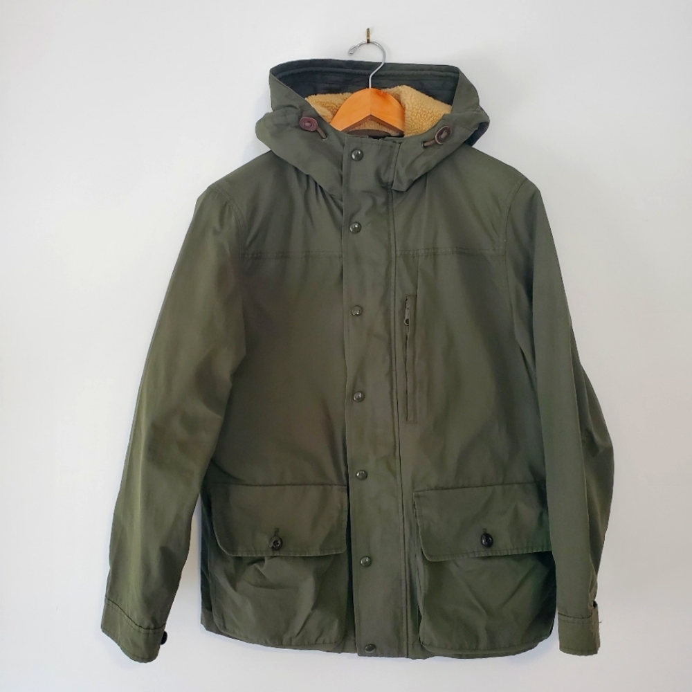 Hooded Field Jacket - JCrew